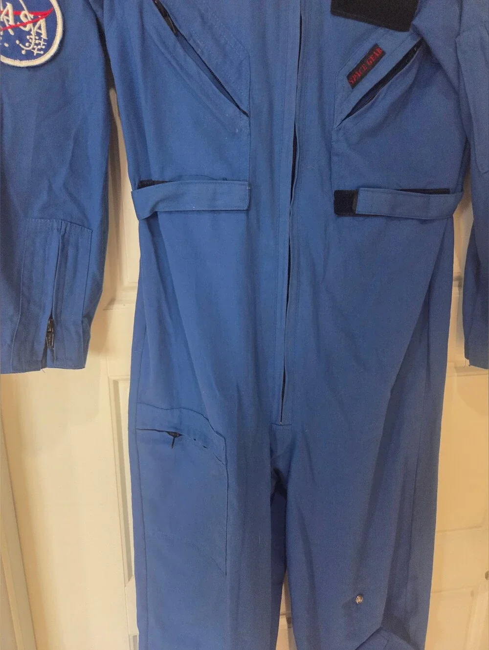 Authentic US NASA Space Camp Blue Flight Jumpsuit 5 Patches
